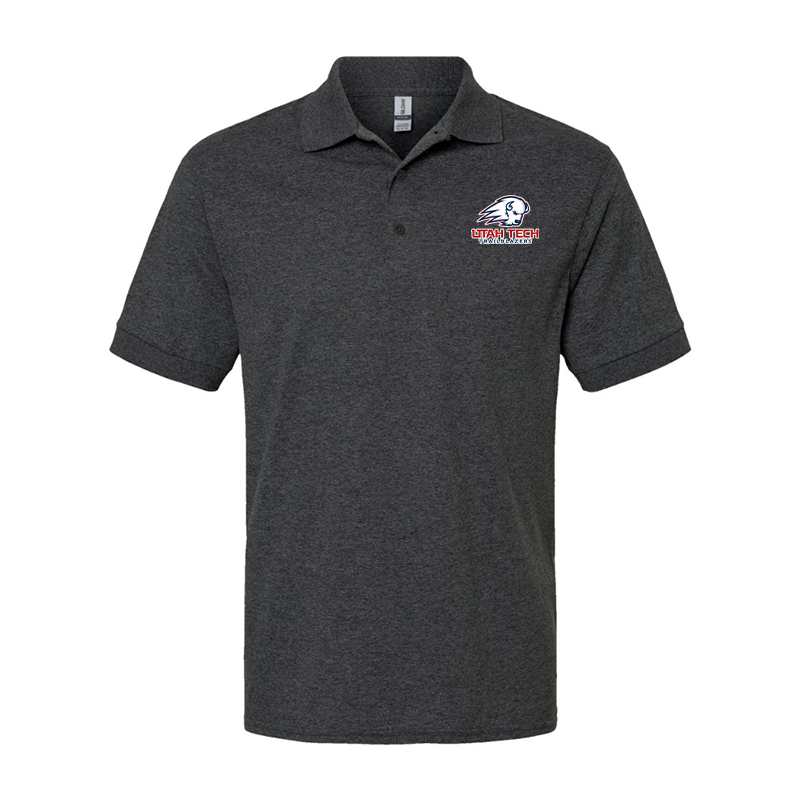 Men's Utah Tech Trailblazers Gildan Dry Blend Jersey Polo